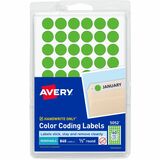 Avery Round Color-Coding Label