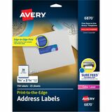 Avery Color Printing Label