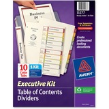 Avery Ready Index Executive Index Divider Kits