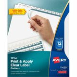 Avery Prepunched Index Maker w/ Tabs