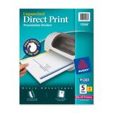 Avery Direct Print Custom Laser Printer Dividers - 11568