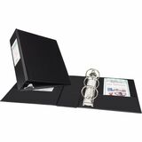 Avery Round Ring Binder With Label Holder