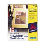 Avery 3-Hole Punched Heavyweight Sheet Protector
