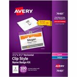 Avery Insertable Name Badges Kit