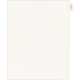 Avery Legal Exhibit Index Divider