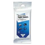 Bausch & Lomb Sight Savers Pre Moistened Lens Cleaning Tissue - Lens Cleaning Tissue - 15 Sheets/Pack - White