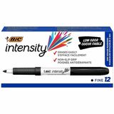BIC Great Erase Whiteboard Marker - Black Ink - 12 / Dozen