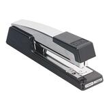 Stanley Deluxe Full-Strip Stapler - Desktop Stapler - 20 Sheet Capacity - 210 Staple Capacity - Black, Chrome