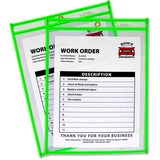 C-line Neon Colored Stitched Shop Ticket Holder