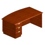 DMi Eclipse Left Pedestal Desk DMI7210570