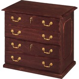 DMI Governor Right Single Pedestal Corner Credenza