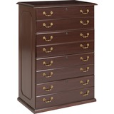 DMI Governor Right Single Pedestal Corner Credenza