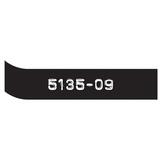 "DYMO Black Glossy Tape - 0.75"" x 36' - Glossy - Black"