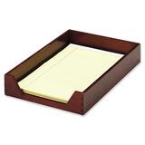 Rolodex Harmony Wood Letter Tray
