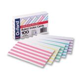 Esselte Color Bar Ruling Index Cards ESS05135