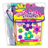 image of Fibre-Craft Creative Hands Flowers Foam Stickers - Sticker - Flower - Multicolor