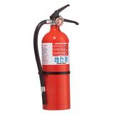 First Alert Heavy-Duty Fire Extinguisher - A: Common Combustibles, B: Flammable Liquids, C: Live Electrical Equipments - Rechargeable, Refillable - Red