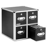 IdeaStream 4-Drawer Vaultz CD Cabinet IDEVZ01049