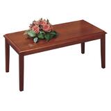 "Lesro Hartford Reception Table - Rectangle - 40"" x 20"" x 16"" - Wood - Cherry"