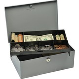 MMF Heavy-gauge Steel Cash Box with Security Lock - 221618201