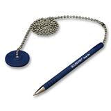 MMF Secure-A-Pen Counter Pen Set - Blue Ink - Blue Barrel - 1  Each