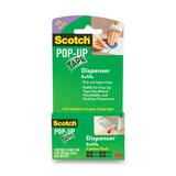 Scotch 90M Pre-Cut Tape Strips Pad - 90M12PK