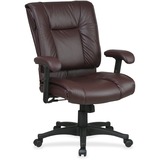 Office Star WorkSmart EX9381 Deluxe Executive Mid-Back Chair - EX93814