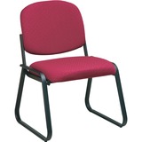 Office Star WorkSmart V4420 Deluxe Sled Base Armless Chair OSPV442074