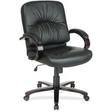 image of Office Star WorkSmart WD5331 Mid Back Executive Leather Office Chair