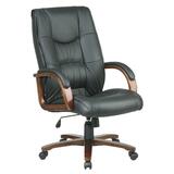 Office Star WorkSmart WD5360 High Back Leather Chair - WD53603