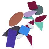 image of Pacon Fun Foam Shapes - Shape - Multicolor