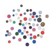 Pacon Assorted Craft Buttons - Multicolor
