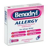 Benadryl Allergy Kapseal 24s, 24 Tablets/pack