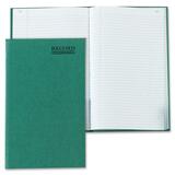 Rediform Green Bookcloth Record Account Book