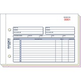 Rediform Invoices - 50 Sheet(s) - 3 Part - Carbonless - 5.5" x 7.87" Sheet Size - Assorted