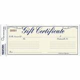 Rediform Gift Certificates w/ Envelopes