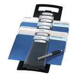 Rubbermaid Active View Wall Mount Note Tracker - Black