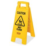 Rubbermaid Caution Wet Floor Safety Sign