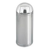 image of Rubbermaid Stainless Steel Receptacle - 56.78L Capacity - 36.5