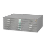4994GRR - Safco 5 Drawers Steel Flat File & Base