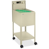 Safco Standard Mobile Tube File With Lock