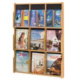 Safco 6-Pocket Literature Rack - 5705OB