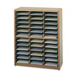Safco Literature Sorter - 38" x 32" x 13.5" - 36 Compartment(s) - Stee - 7121MO