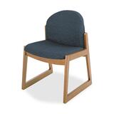 Safco Urbane Medium Oak Side Chair  w/o Arms