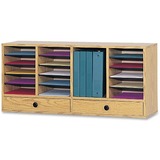 Safco 20 Compartments Adjustable Literature Organizer