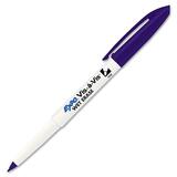 Sanford Vis-?-Vis Wet Erase Overhead Transparency Markers - Purple Ink - White Barrel - 1  Each