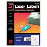 Simon White Laser Labels
