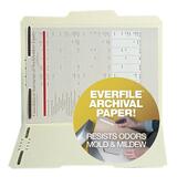 SJ Paper Monarch Archival File Folder with Fasteners SJPS11571