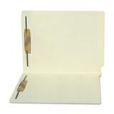 SJ Paper Water Resistant End-Tab Folders with Fasteners