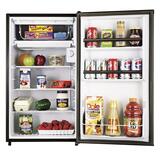 SANYO SR-3620X Counter High Refrigerator - 3.6ft? - Manual De-frost - Walnut Woodgrain